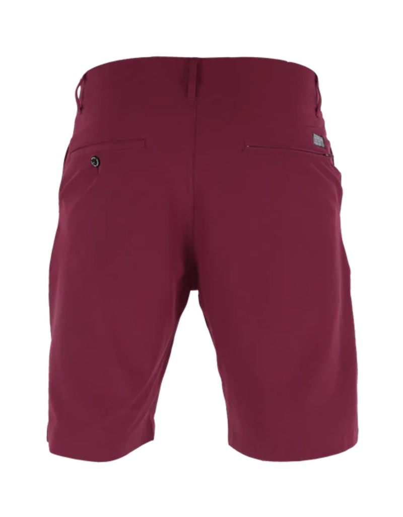 DIXXON MENS HYBRID SHORTS (MAROON)