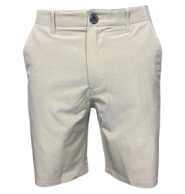 DIXXON MENS HYBRID SHORTS - KHAKI