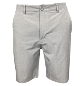 DIXXON MENS HYBRID SHORTS - LIGHT GREY