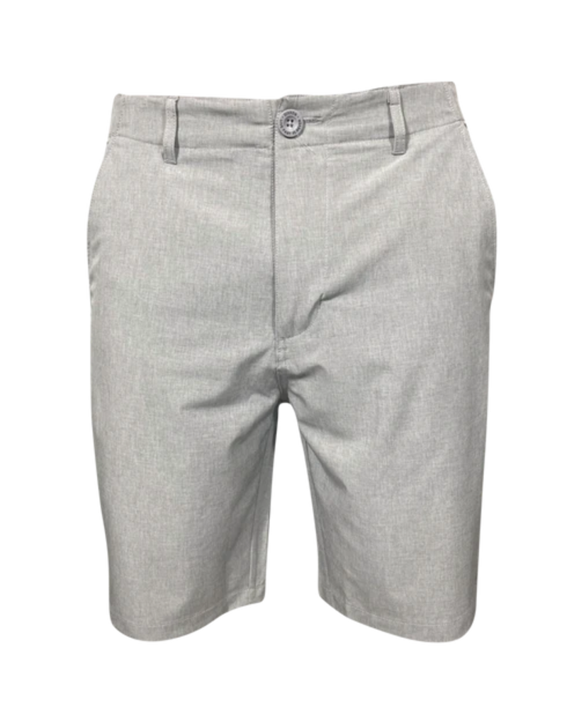 DIXXON MENS HYBRID SHORTS (LIGHT GREY)