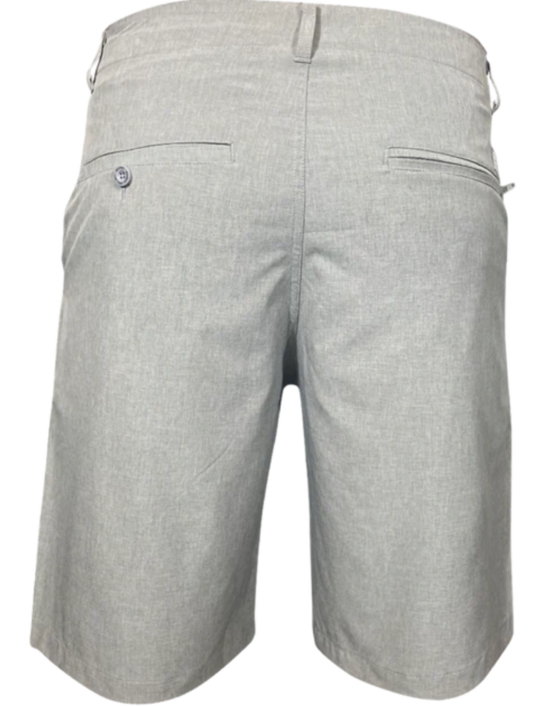 DIXXON MENS HYBRID SHORTS (LIGHT GREY)