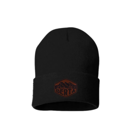 WARLOCK LID CO BERTA CUFFED TOQUE - BLACK/THREE SISTERS