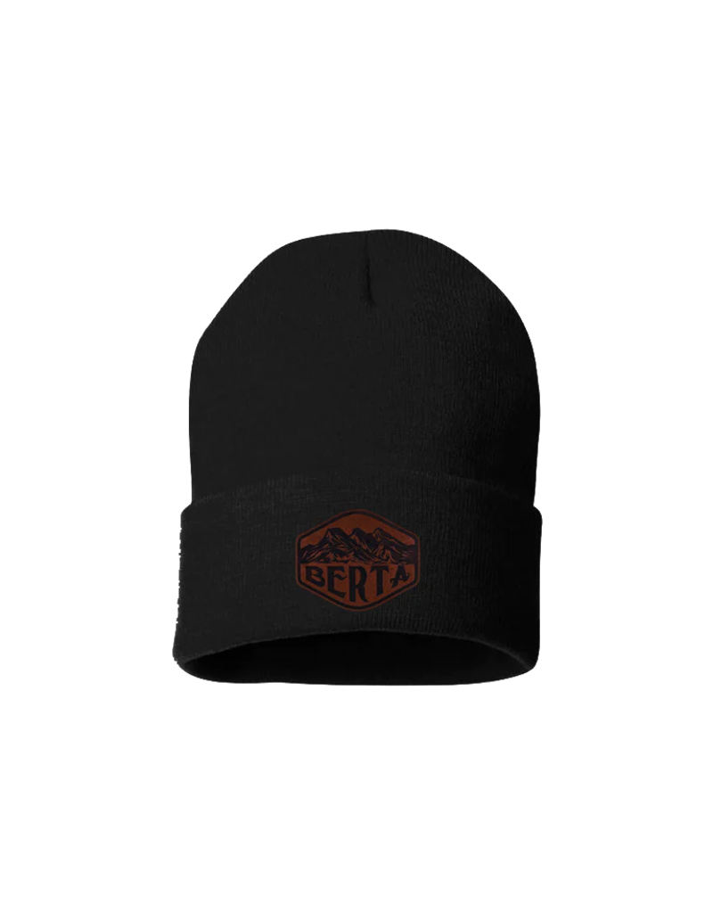 WARLOCK LID CO BERTA CUFFED TOQUE (BLACK/THREE SISTERS)