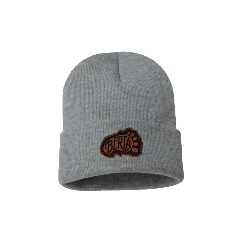 WARLOCK LID CO BERTA CUFFED TOQUE - HEATHER GREY/BIG FOOT