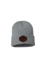 WARLOCK LID CO BERTA CUFFED TOQUE (HEATHER GREY/THREE SISTERS)