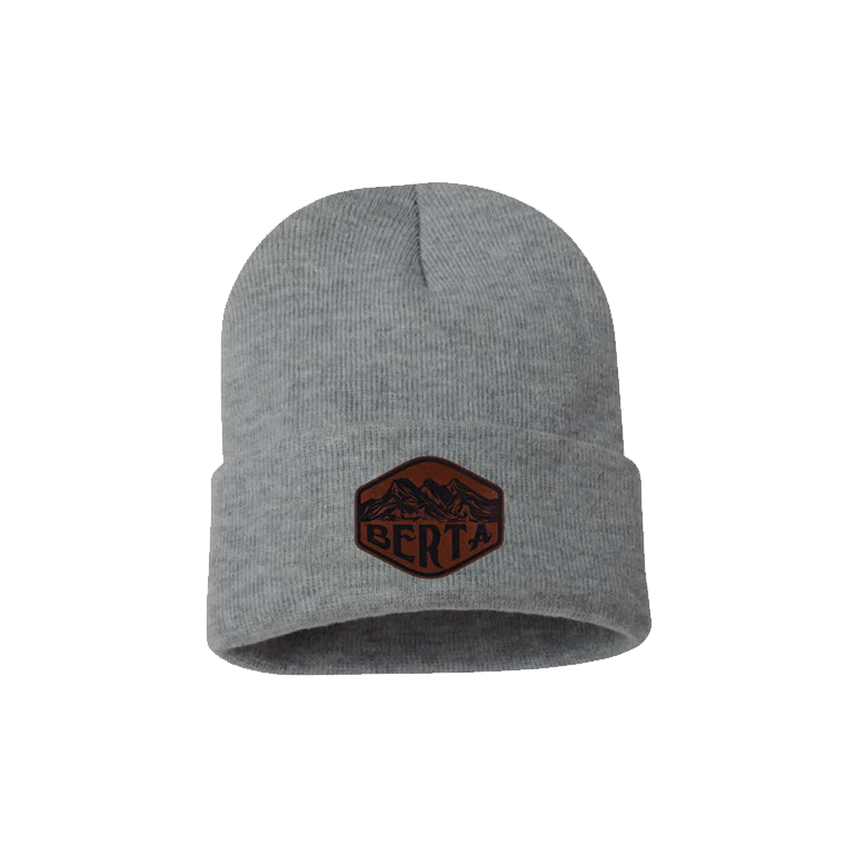 WARLOCK LID CO BERTA CUFFED TOQUE - HEATHER GREY/THREE SISTERS