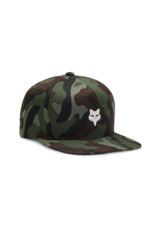 FOX RACING FOX HEAD CAMO TECH SNAPBACK HAT (GREEN CAMO)