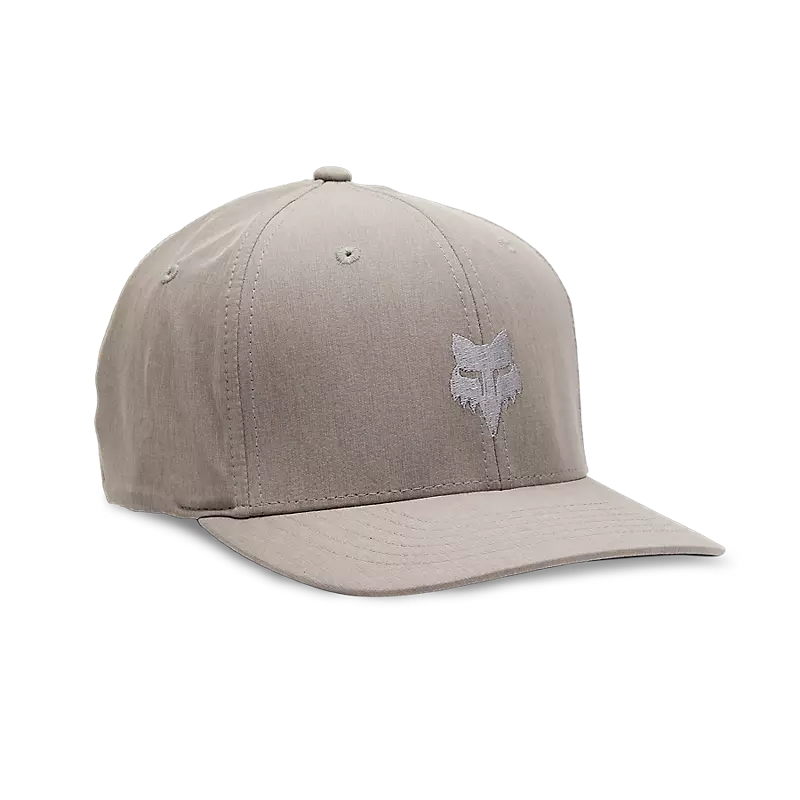 FOX RACING FOX HEAD SELECT FLEXFIT HAT - STEEL GREY