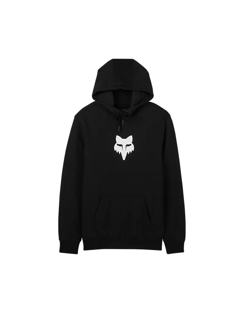 FOX RACING MENS FOX HEAD PULLOVER HOOD (BLACK)