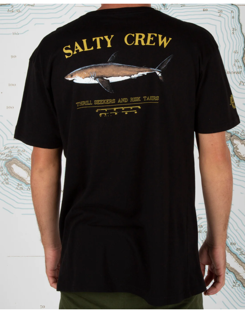SALTY CREW BRUCE PREMIUM S/S TEE (BLACK)