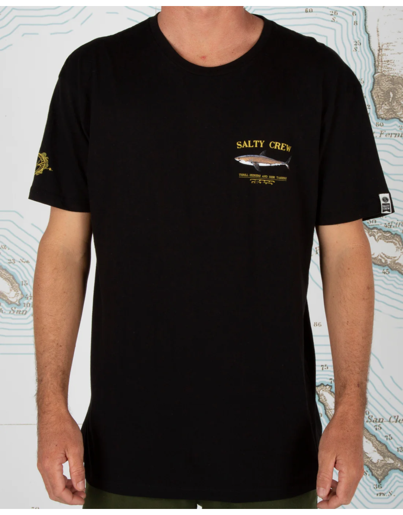 SALTY CREW BRUCE PREMIUM S/S TEE (BLACK)