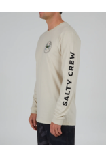 SALTY CREW BLUE CRABBER L/S TEE (BONE)