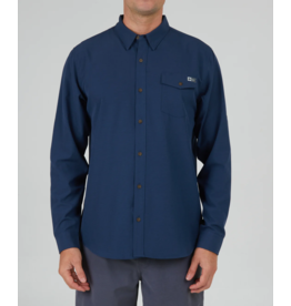 SALTY CREW SKIPPER PERF TECH WOVEN - NAVY