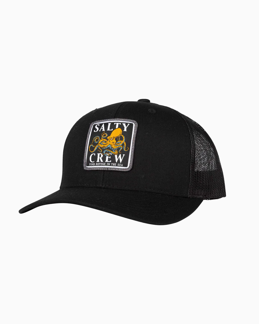 Salty Crew Tippet Trucker Snapback Hat - Black