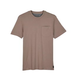 FOX RACING LEVEL UP S/S POCKET TEE - CHAI BROWN