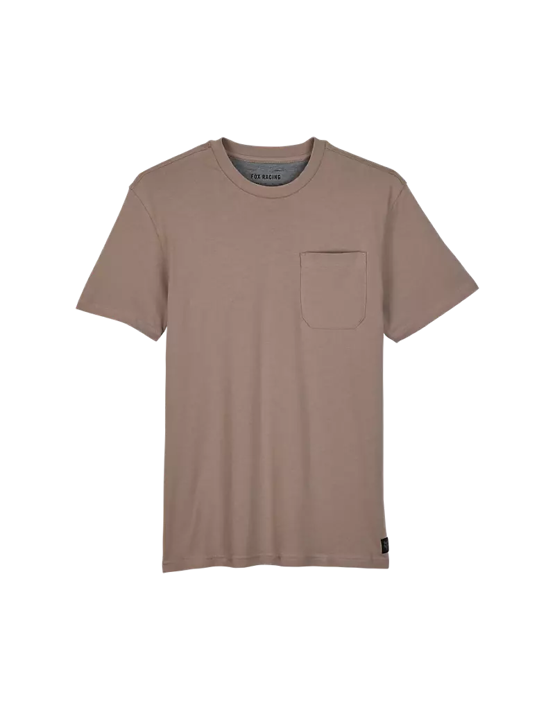 FOX RACING LEVEL UP S/S POCKET TEE (CHAI BROWN)