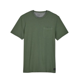 FOX RACING LEVEL UP S/S POCKET TEE - HUNTER GREEN