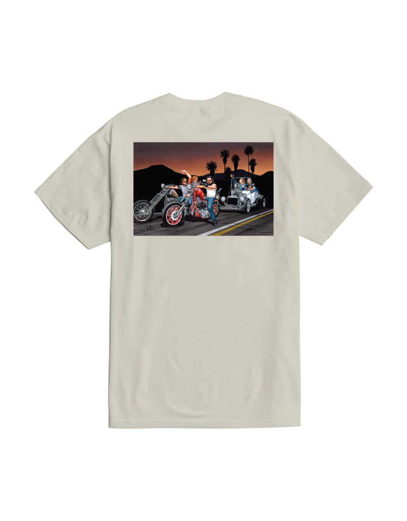 LOSER MACHINE DAVID MANN HOT ROD HELP TEE (CREAM)