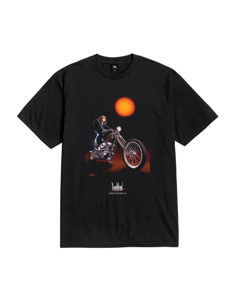 LOSER MACHINE KICKSTART TEE (BLACK)