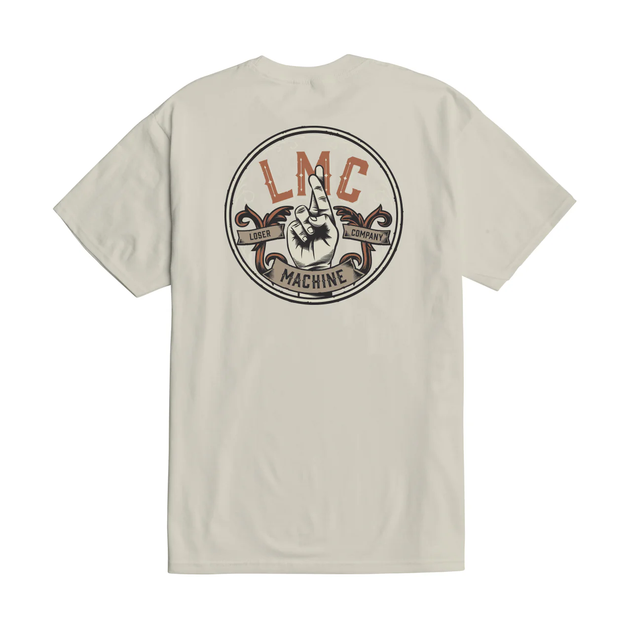 LOSER MACHINE ROYAL ORDER TEE - CREAM