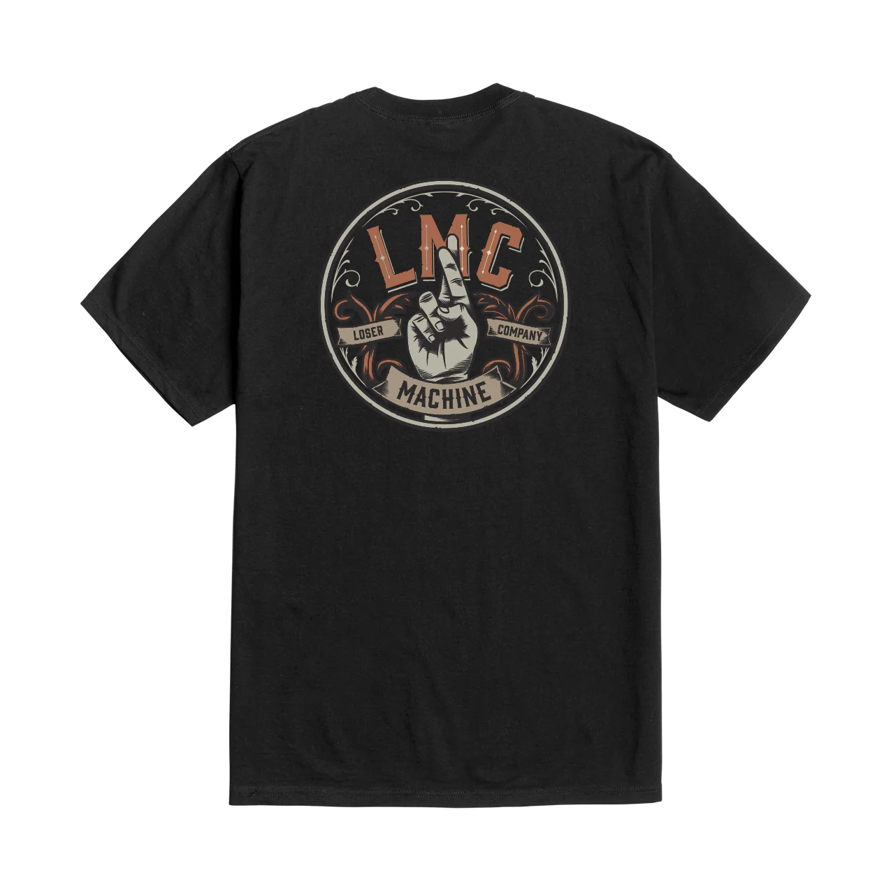 LOSER MACHINE ROYAL ORDER TEE - BLACK