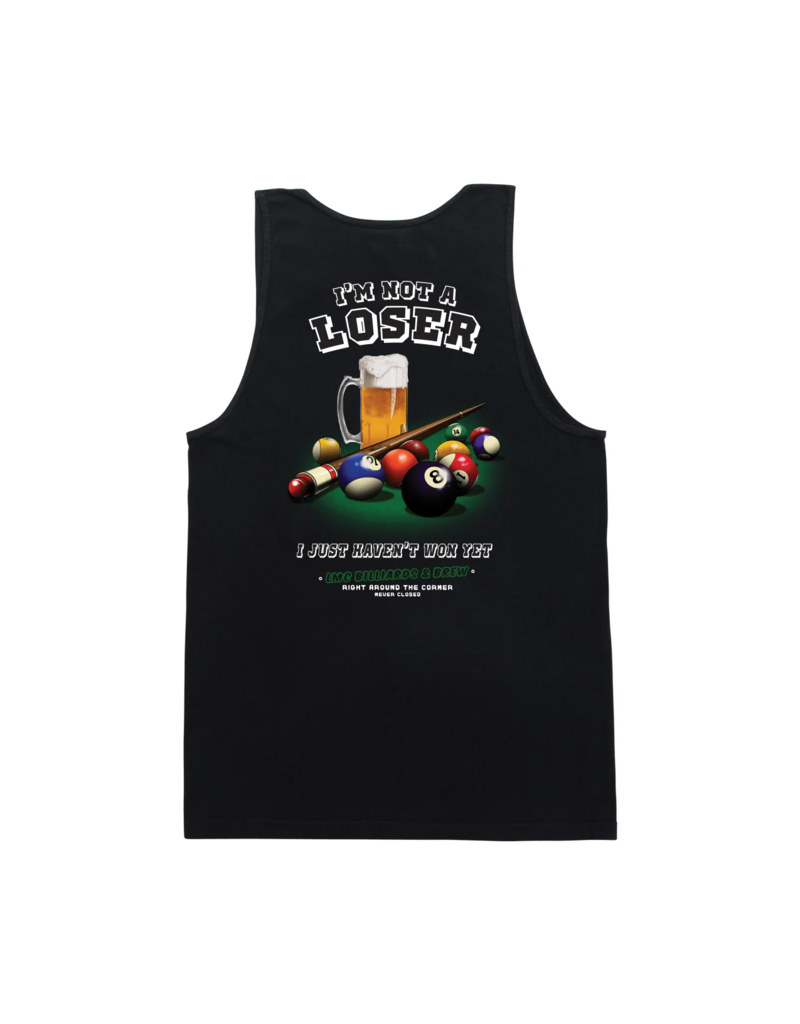 LOSER MACHINE BILLIARDS TANK (BLACK)