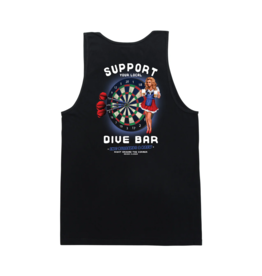 LOSER MACHINE DARTS & BEER TANK - BLACK