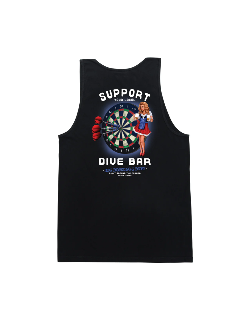 LOSER MACHINE DARTS & BEER TANK (BLACK)