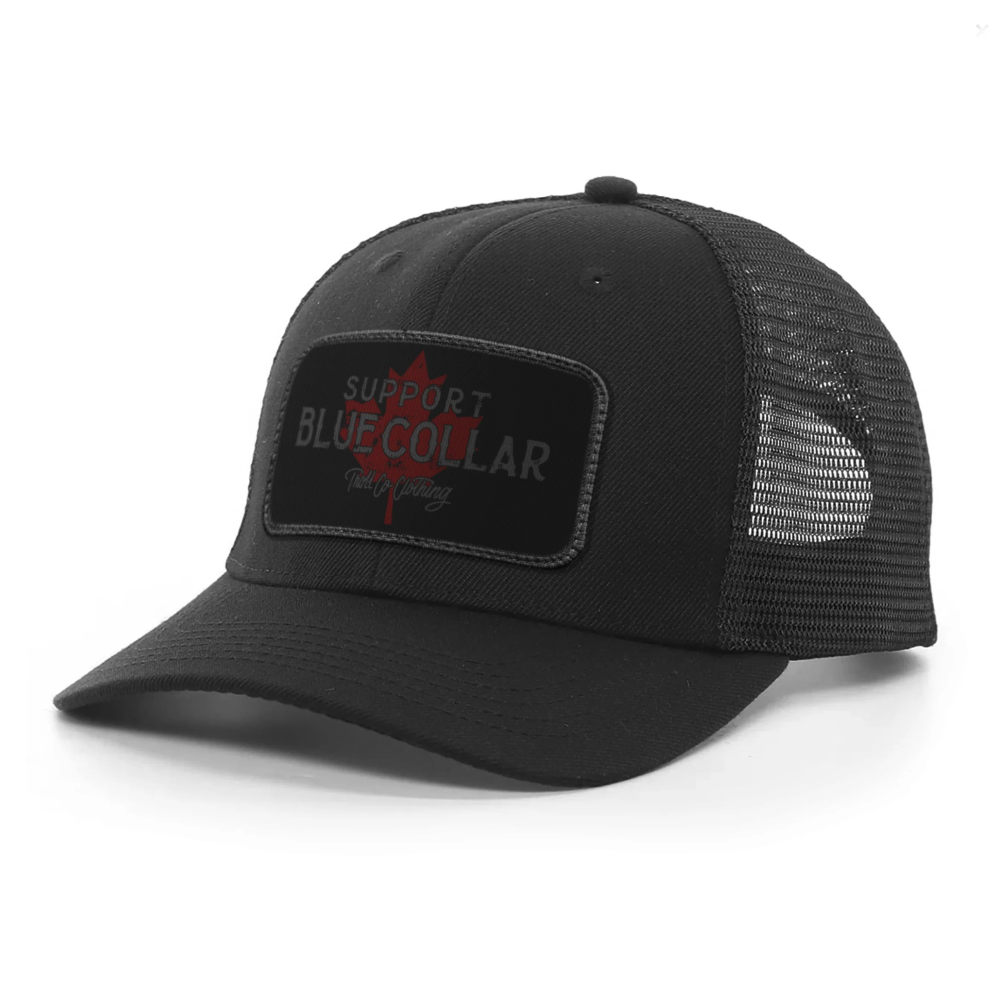 Curved brim hat black hotsell