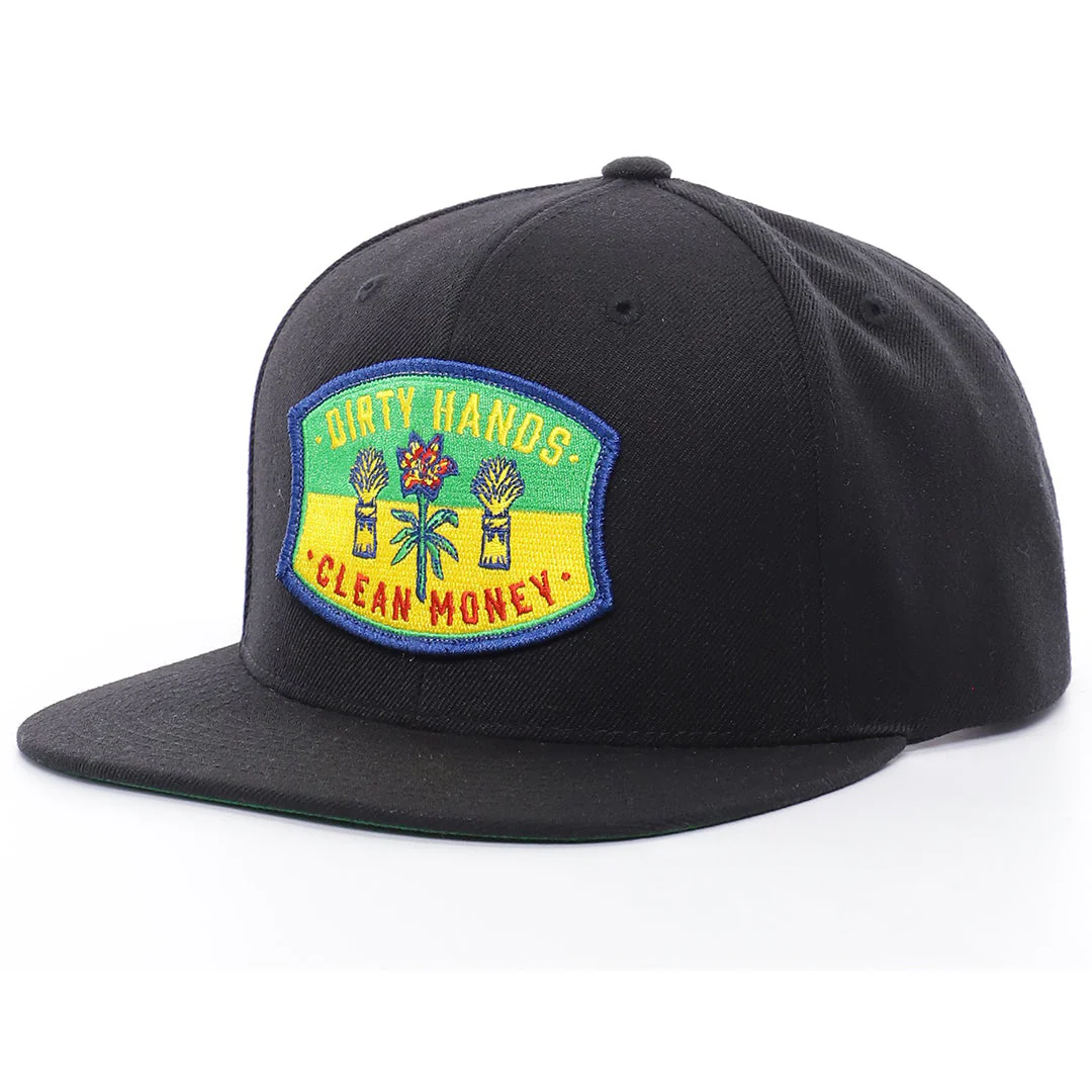 TROLL CO. HOMEGROWN SASK SNAPBACK HAT - BLACK
