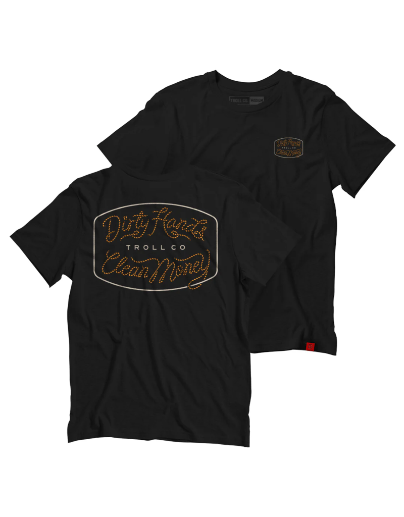 TROLL CO. HOWDY DIRTY TEE (BLACK)
