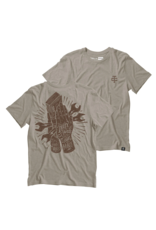 TROLL CO. HARD WORK TEE (SLATE)