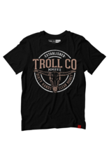 TROLL CO. LONGHORN TEE (BLACK)