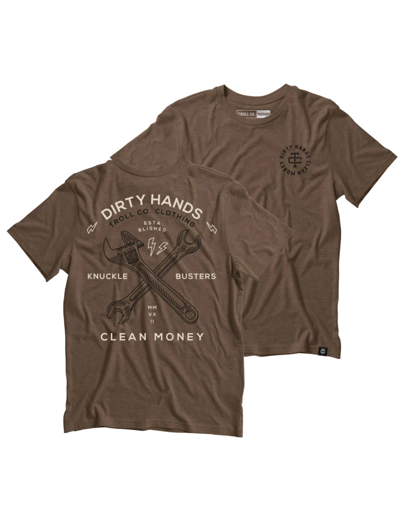TROLL CO. TWISTING WRENCHES TEE (BISON)