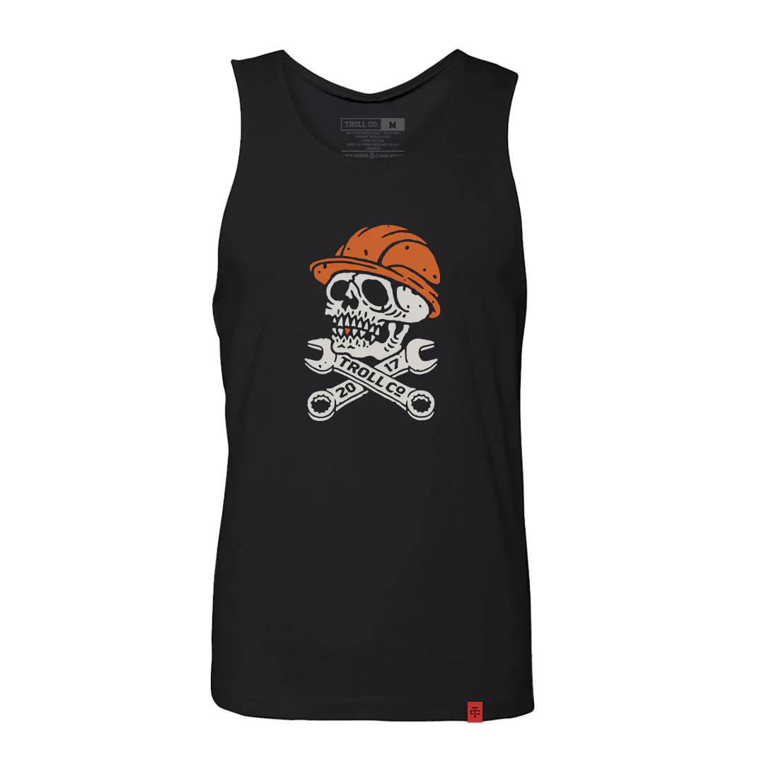 TROLL CO. BRAIN BUCKET TANK - BLACK