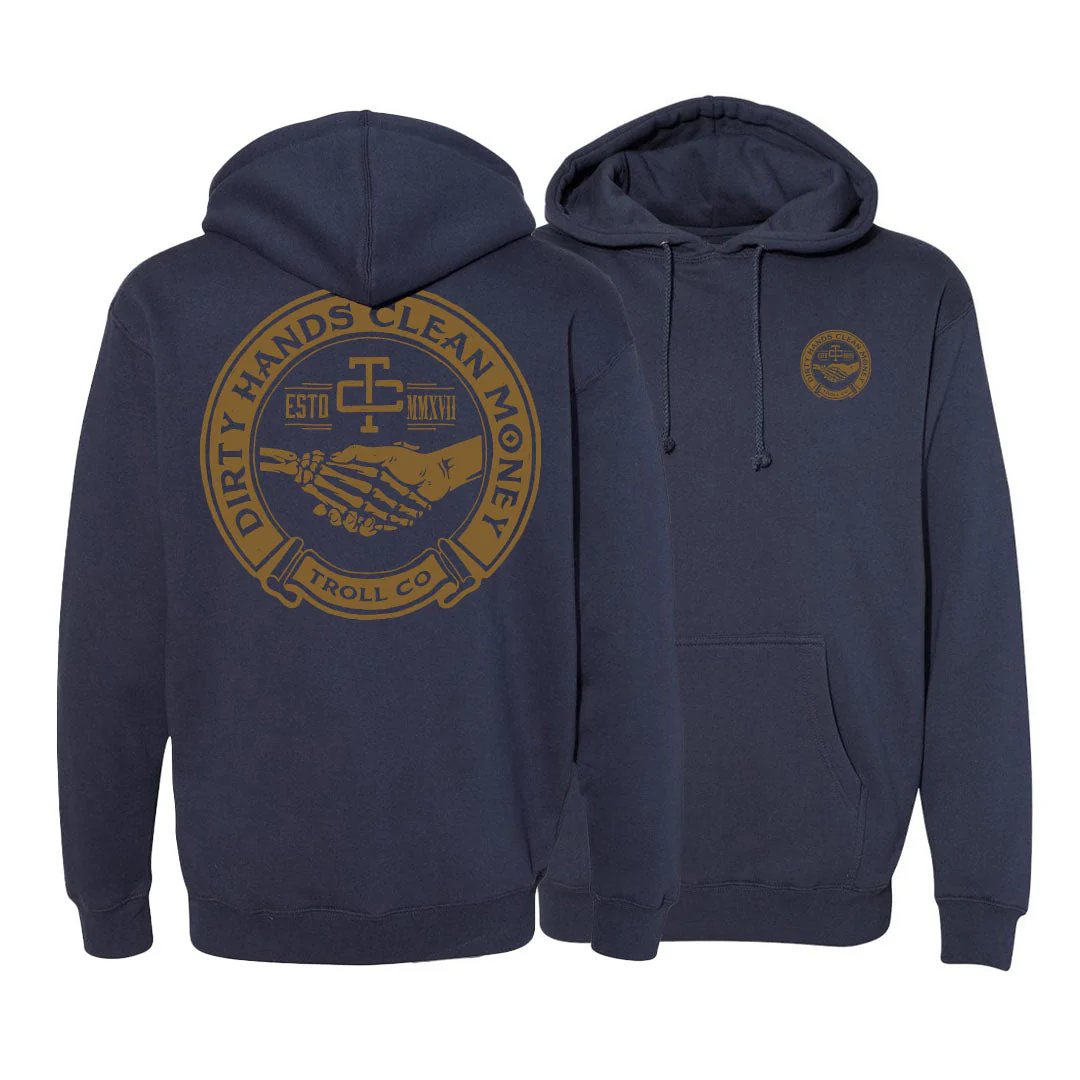 TROLL CO. HAGGLER HOODIE - NAVY