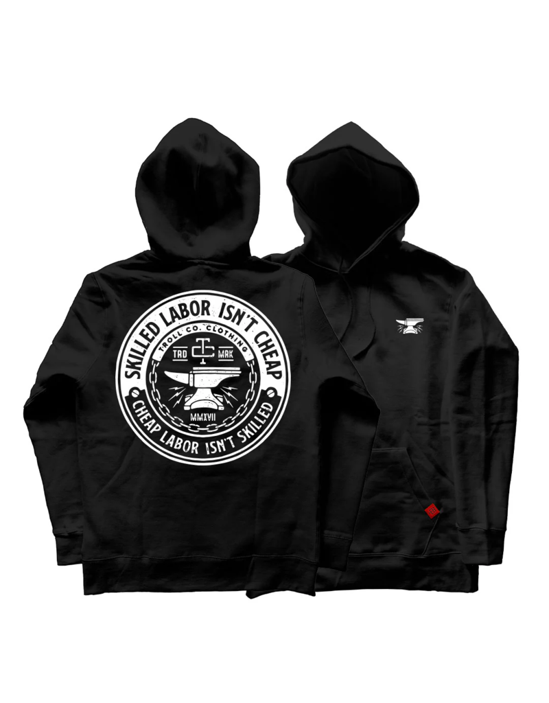 TROLL CO. SLIC HOODIE (BLACK)