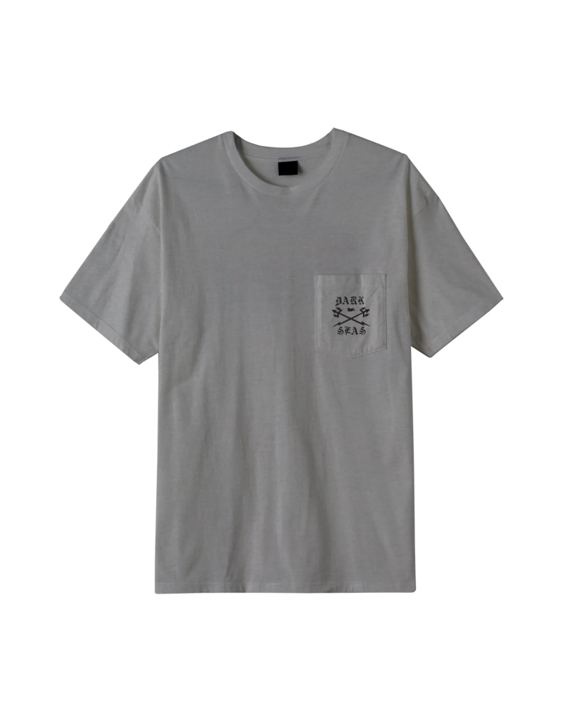 DARK SEAS HAVOC POCKET TEE (HEATHER GREY)