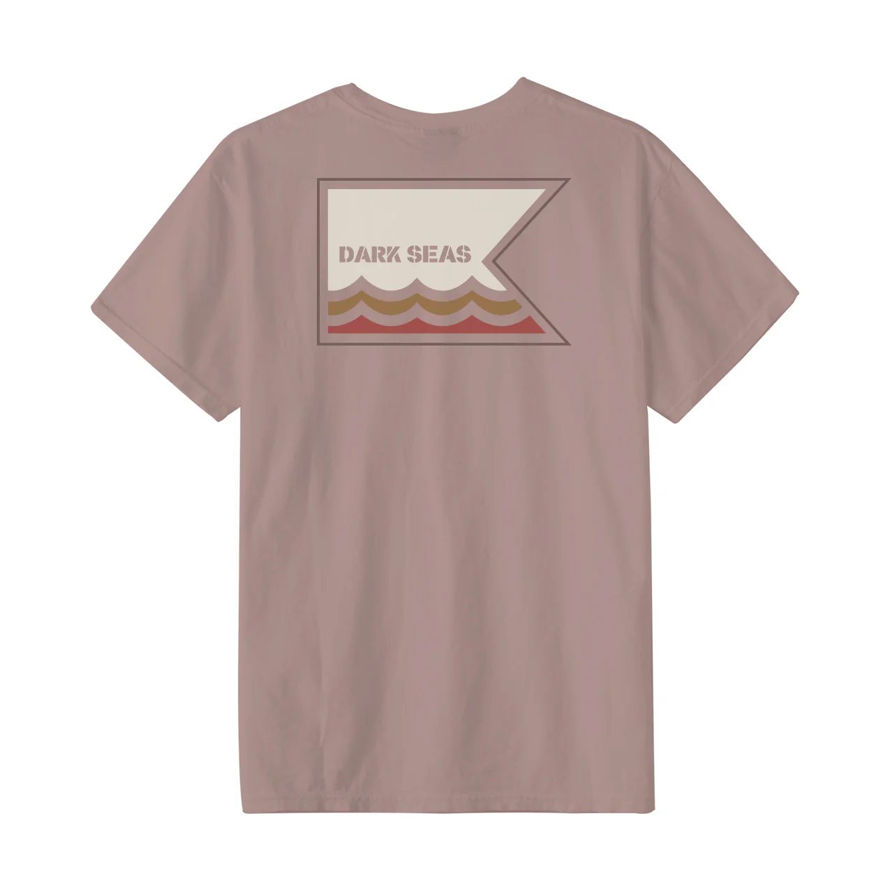 DARK SEAS SEAGOING TEE - ADOBE ROSE