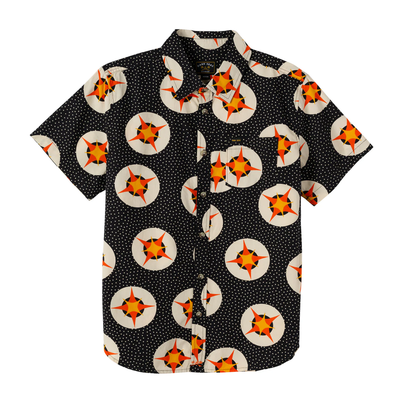 DARK SEAS STUDY S/S SHIRT - BLACK