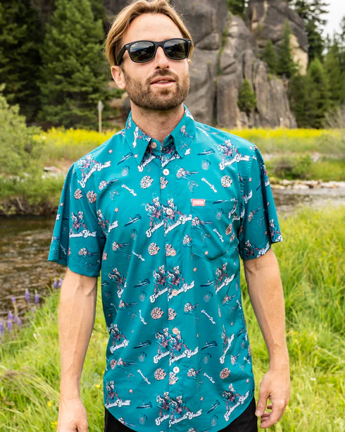 DIXXON MENS FY MERMAID PARTY SHIRT - ASSORTED