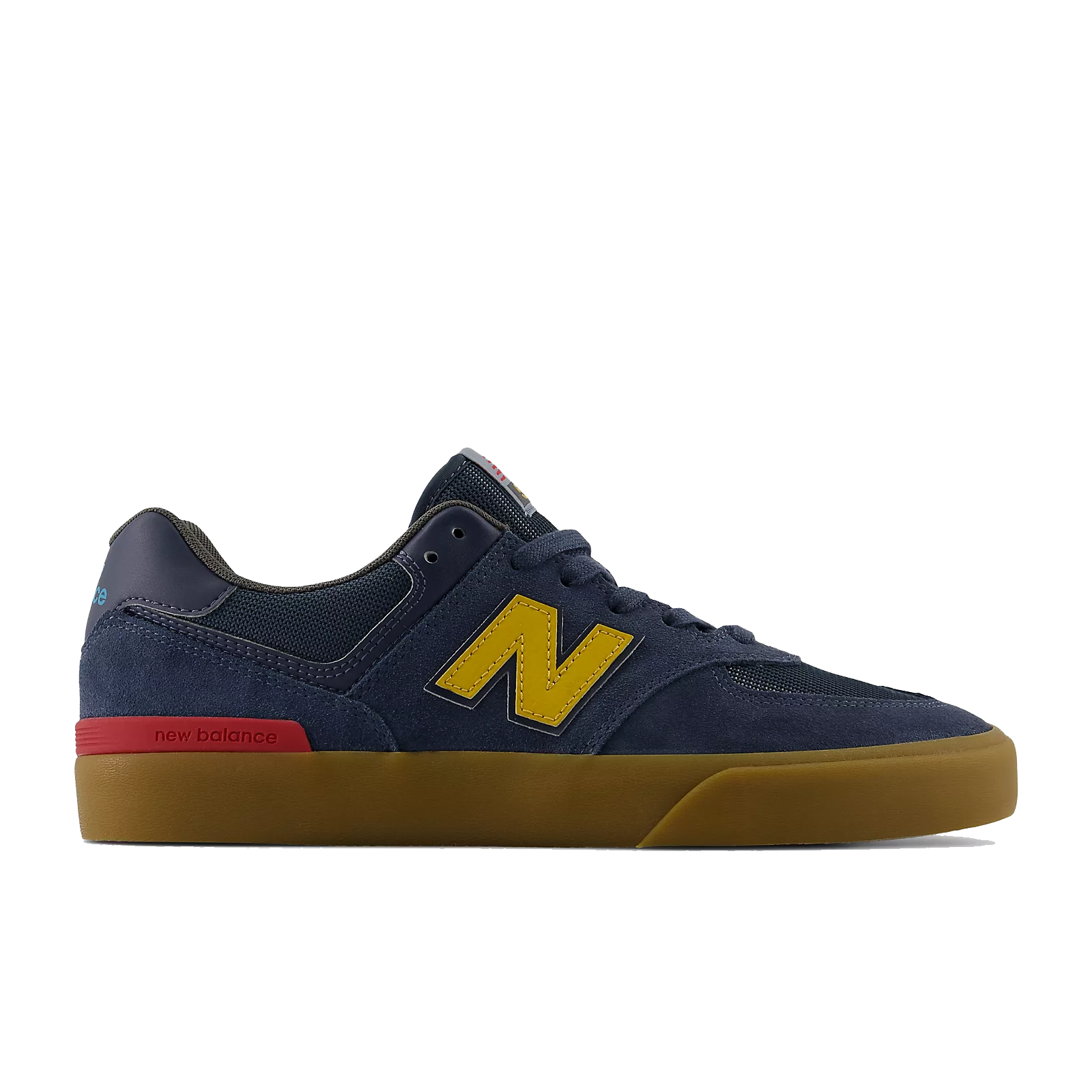NEW BALANCE NB NUMERIC 574 VULC - PETROL/GUM (VNS)