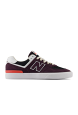 NEW BALANCE NB NUMERIC 574 VULC (PLUM BROWN/WHITE - VPI)