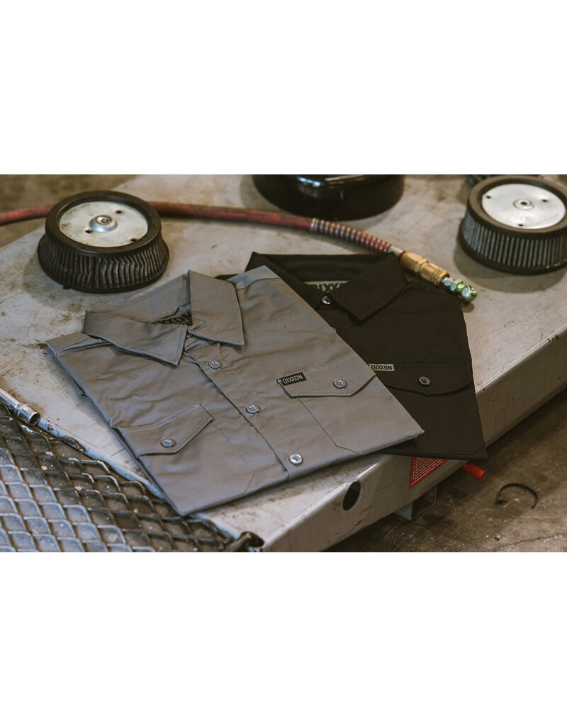 DIXXON MENS WORKFORCE FR LONGSLEEVE SHIRT (GREY)