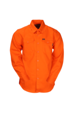 DIXXON MENS WORKFORCE FR LONGSLEEVE SHIRT (ORANGE)