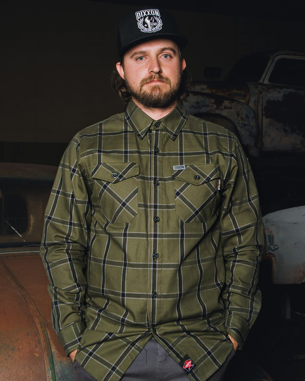 DIXXON MENS HELITACK FR FLANNEL - ASSORTED