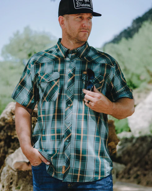 DIXXON MENS THE SILVERTON S/S BAMBOO SHIRT - ASSORTED