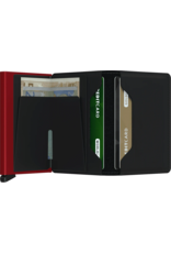 SECRID SLIM WALLET MATTE (BLACK & RED)