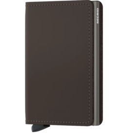 SECRID SLIM WALLET MATTE - TRUFFLE
