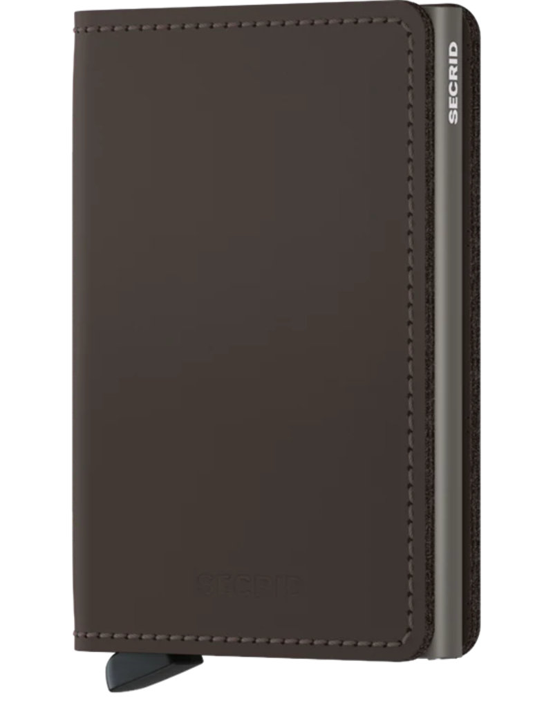 SECRID SLIM WALLET MATTE (TRUFFLE)